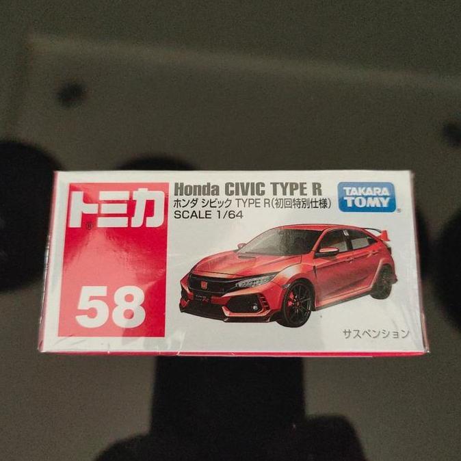 tomica 58 honda civic type r red special color