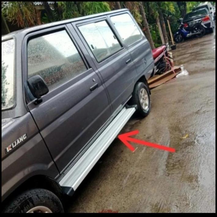 TERLARIS FOOT STEP INJAKAN SAMPING MOBIL KIJANG ROVER PLUS BRACKET