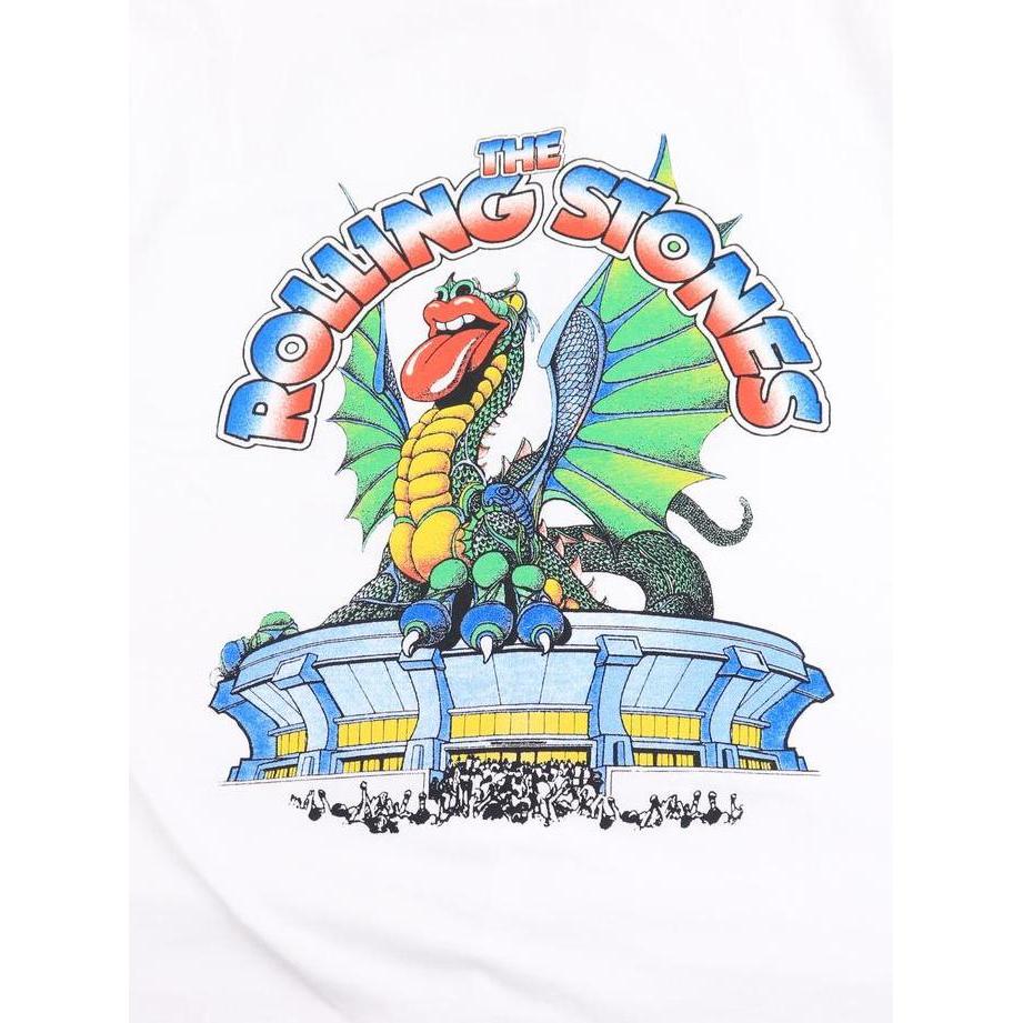 Kaos Baju Band Musik Pria Wanita Motif ROLLING STONES 81 Tour Dragon