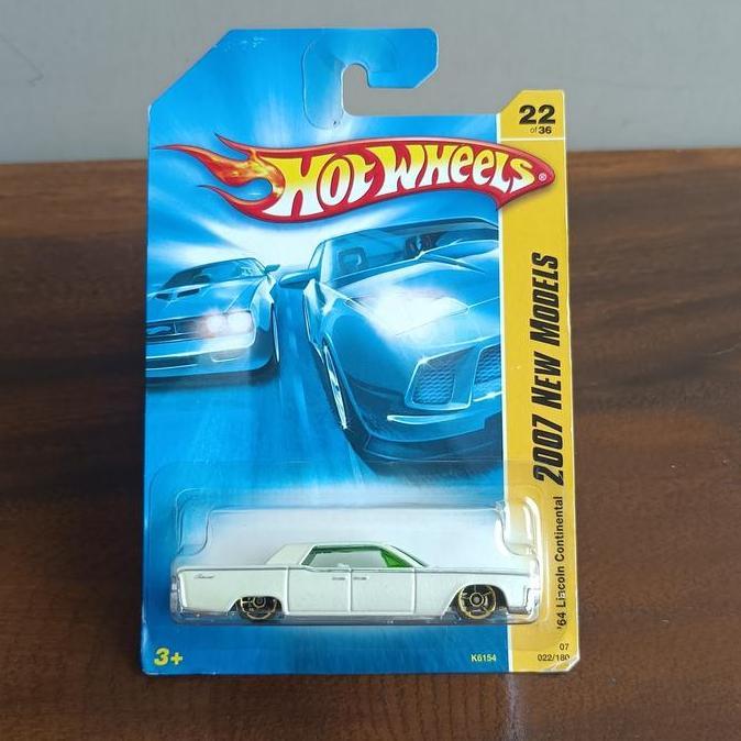 hot wheels 64 lincoln continental putih