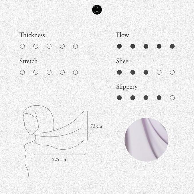 Promo Sav Long Scarf - Lafiye Premium Scarf Diskon