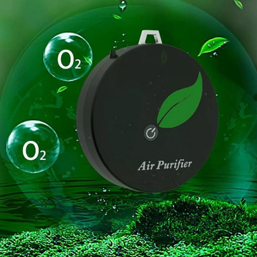Portable Kalung Air Purifier Necklace Ionizer Pembersih Udara