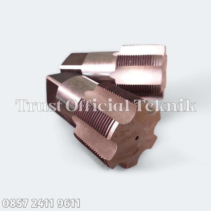 Sale Triangle Mata Hand Tap Bsp 2 Inch X 11 Mm Drat Baut Carbon Steel Cut Thread