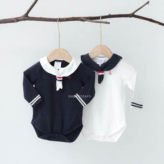 OHBABYDAYS | Jumper Anak Bayi | Sailor Romper
