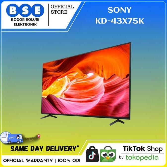 Grosir Led Tv Sony 43 Inch Kd-43X75K 4K Google Tv Sony 43X75K