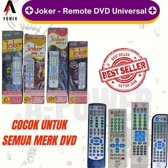Sale Joker - Remote Dvd Multi / Universal
