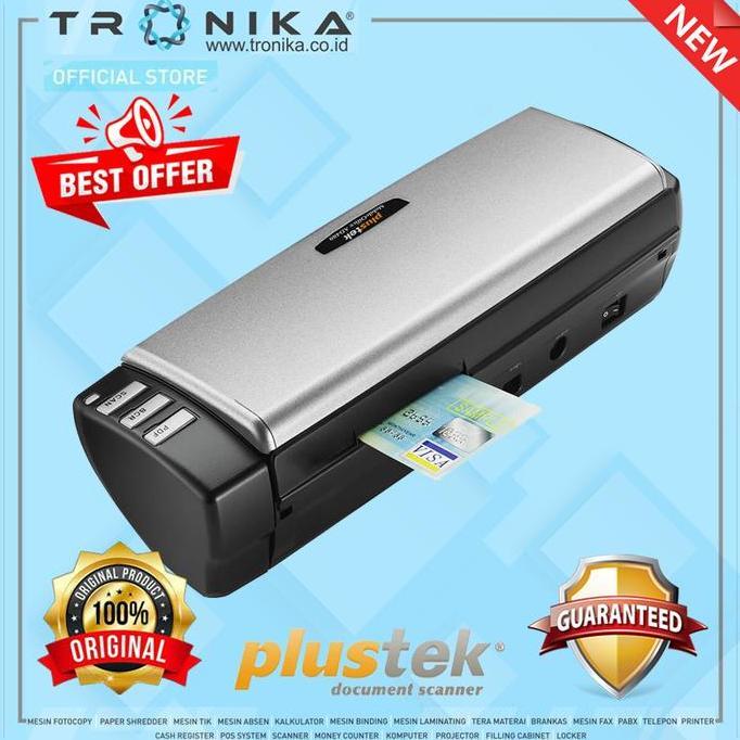 Murah Scanner Dokumen Plustek Mobileoffice Ad470 (Adf)