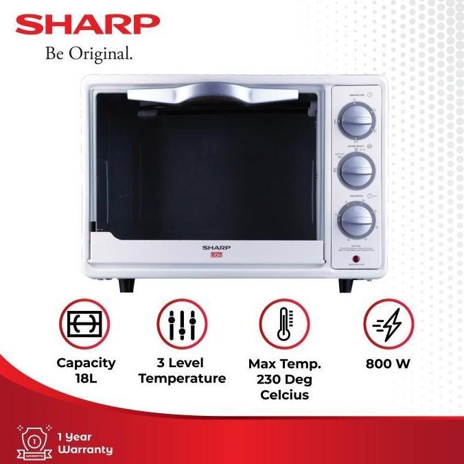 Promo Sharp Libre Series Oven Electric Eo-18L(W)