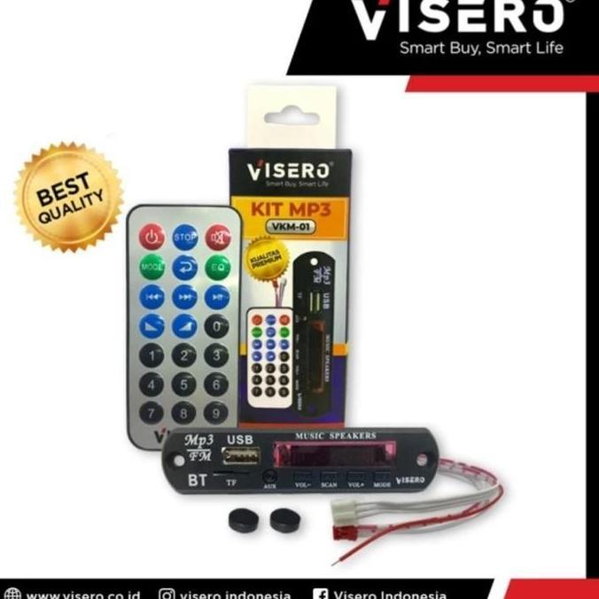 Sale Kit Mp3 Bluetooth Visero 12V