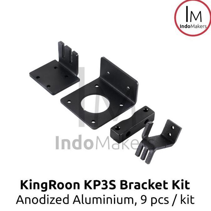 Grosir Kingroon 3D Printer Kp3S Bracket Kit Anodized Aluminium Platform