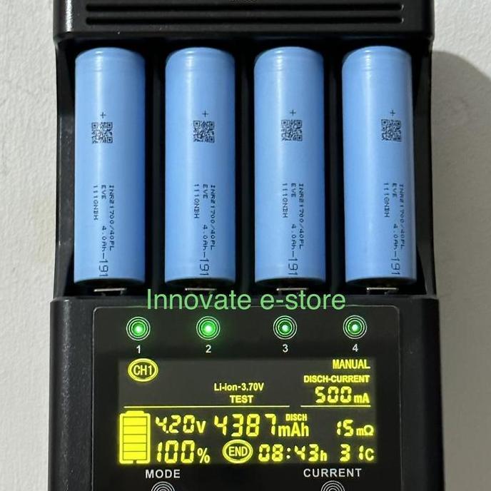 Promo Battery Cell 21700 Eve 4000Mah 40Pl Buat High End Drone High Drain 17.5C Discharge Max 70A