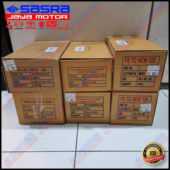 HOT DEAL BRAKE LINING NTB KAMPAS REM BELAKANG/DEPAN [1SET] 