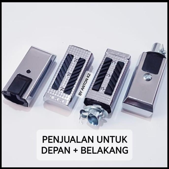 FOOTSTEP/STEP PIJAKAN KAKI DEPAN BELAKANG MOTOR SUPRA X 125/SUPRA XX