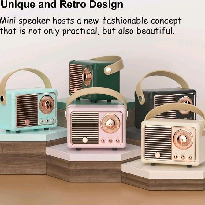 Grosir Speaker Bluetooth Mini Kecil Portabel Radio Mp3 Player Usb Tf Card Unik Hifi Speaker Bluetoot