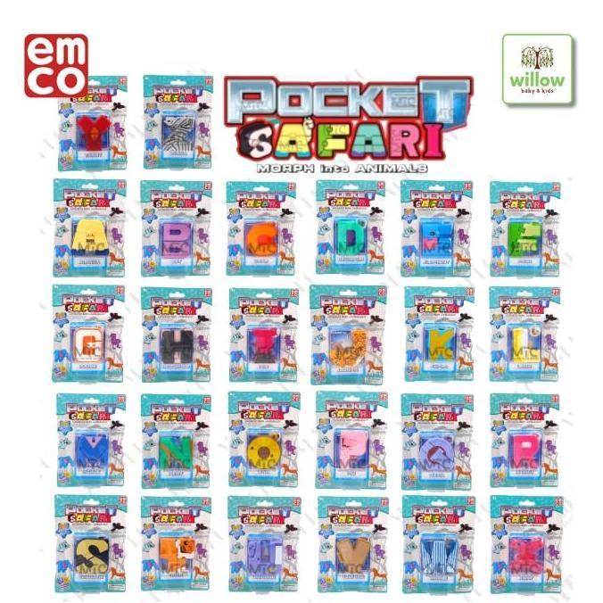 Sembrani Emco 106920 Pocket Safari - Mainan Edukasi
