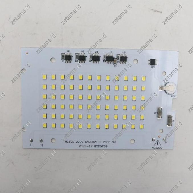 Raito- Modul Led Lampu Sorot Pcb Board Mesin Lampu Sorot Refill 220V Ac
