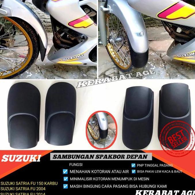 AKSESORIS SATRIA FU 150 SAMBUNGAN SPAKBOR DEPAN SATRIA FU HIGH QUALITY