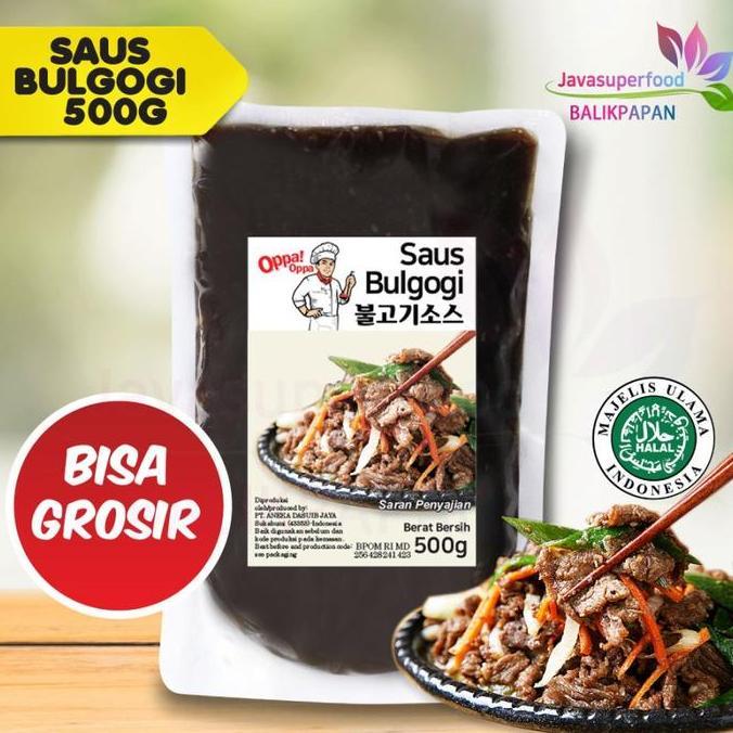 Saus bulgogi korea 500gr / Sauce bulgogi saus daging BBQ STEAK
