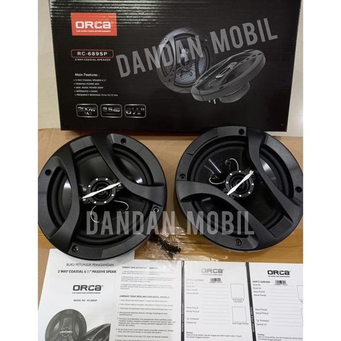 Promo Speaker Orca 689/686 Sp / Speaker Mobil 6 Inch Coaxial