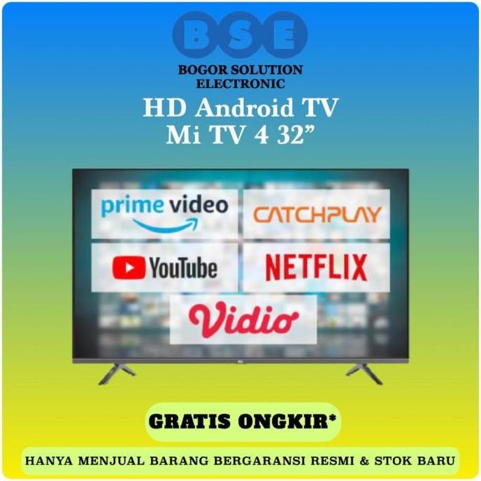 Promo Android Tv Xiaomi 32 Inch Mi Tv 4 32 Xiomi Led Tv Xiaomi 32'' Mi Tv 4