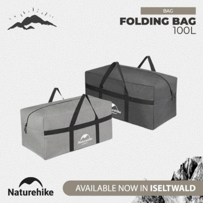 Tas Travel Lipat Naturehike NH17S021-L Folding Bag 100L