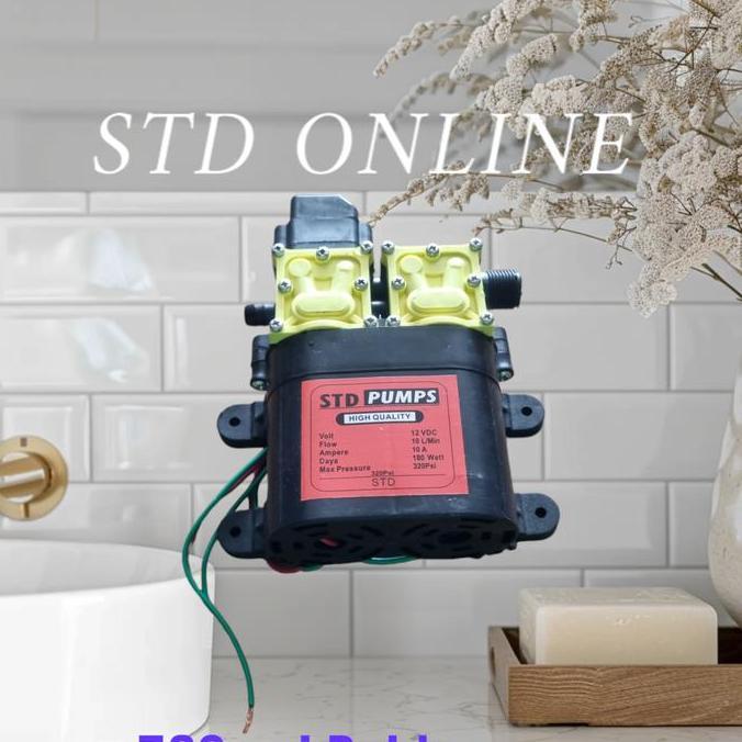 Teruss- Dualpump 320 Psi Dinamu Pompa Doble Steam 12V 320Psi