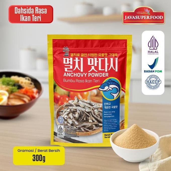 [HALAL] DASHIDA ANCHOVY POWDER BUMBU RASA IKAN TERI / DASIDA RASA IKAN TERI / SOUP STOCK ANCHOVY DAS