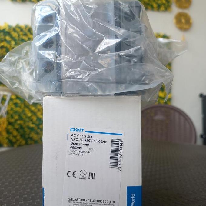 Kontaktor Nxc-50 220Vac Chint 80A Best Seller