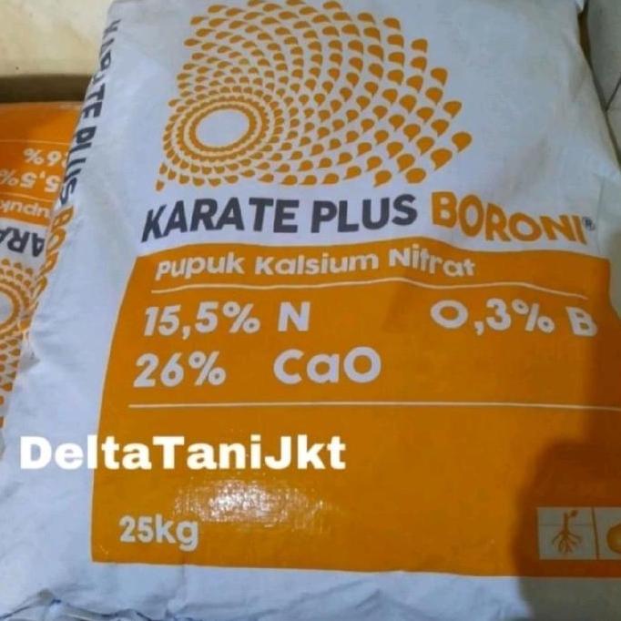 TERBARU - PUPUK BORONI/ KARATE PLUS BORONI KEMASAN 25kg