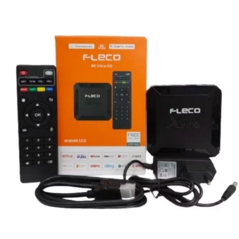 BESTPROMO FLECO Android Box TV original 2/16 8K ULTRA HD tv jadul jadi Android