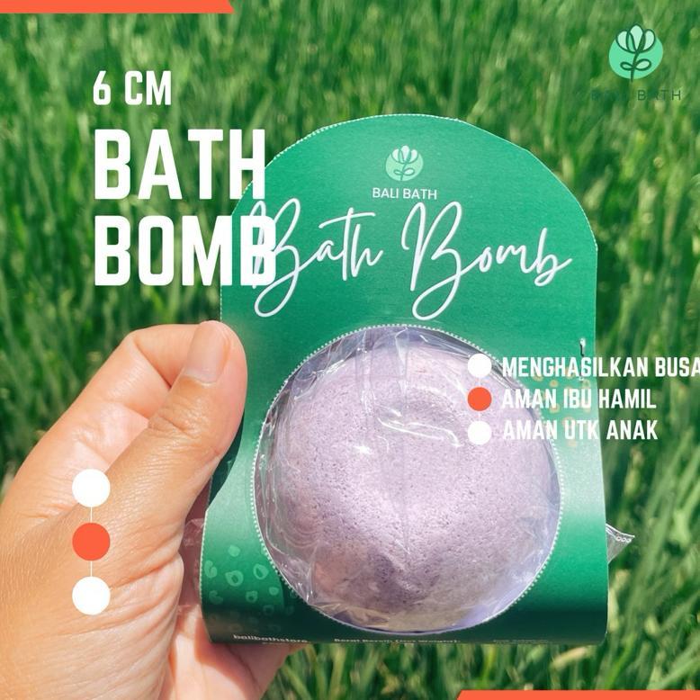 cuci gudang balibath bath bomb busa bubble bath bomb mandi busa berendam relaksasi besar diameter 6c
