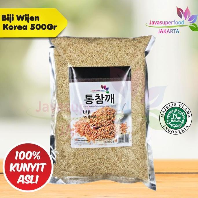 BIJI WIJEN / SESAME SEEDS KOREA 500 GRAM
