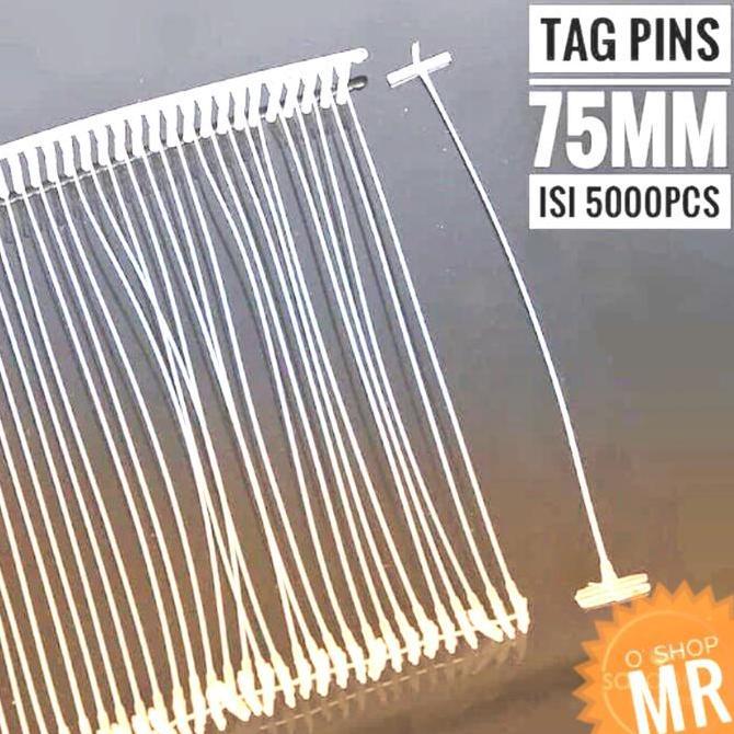 Top Pin / Tag Pin / Isi Refill Tag Gun / Tembakan Laundry - Arrow 75mm