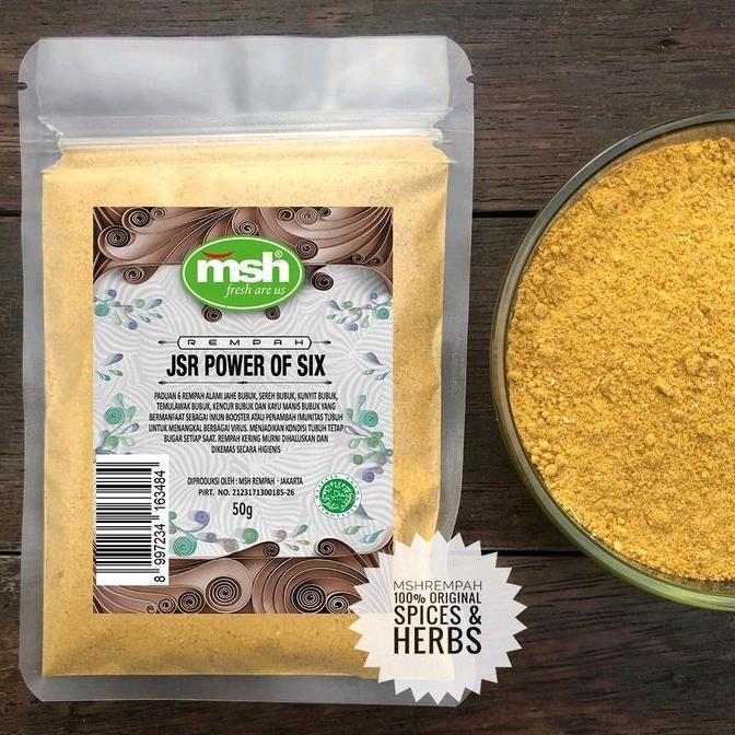 Especas- Jsr Power Of Six 50Gr