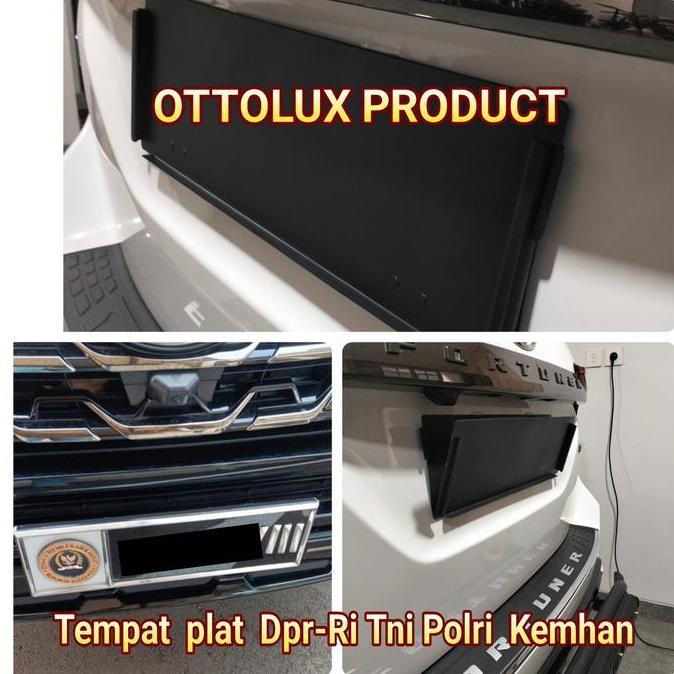 Tempat plat nomor Samsat dan Plat dinas Dprri Polri TNI huruf Timbul