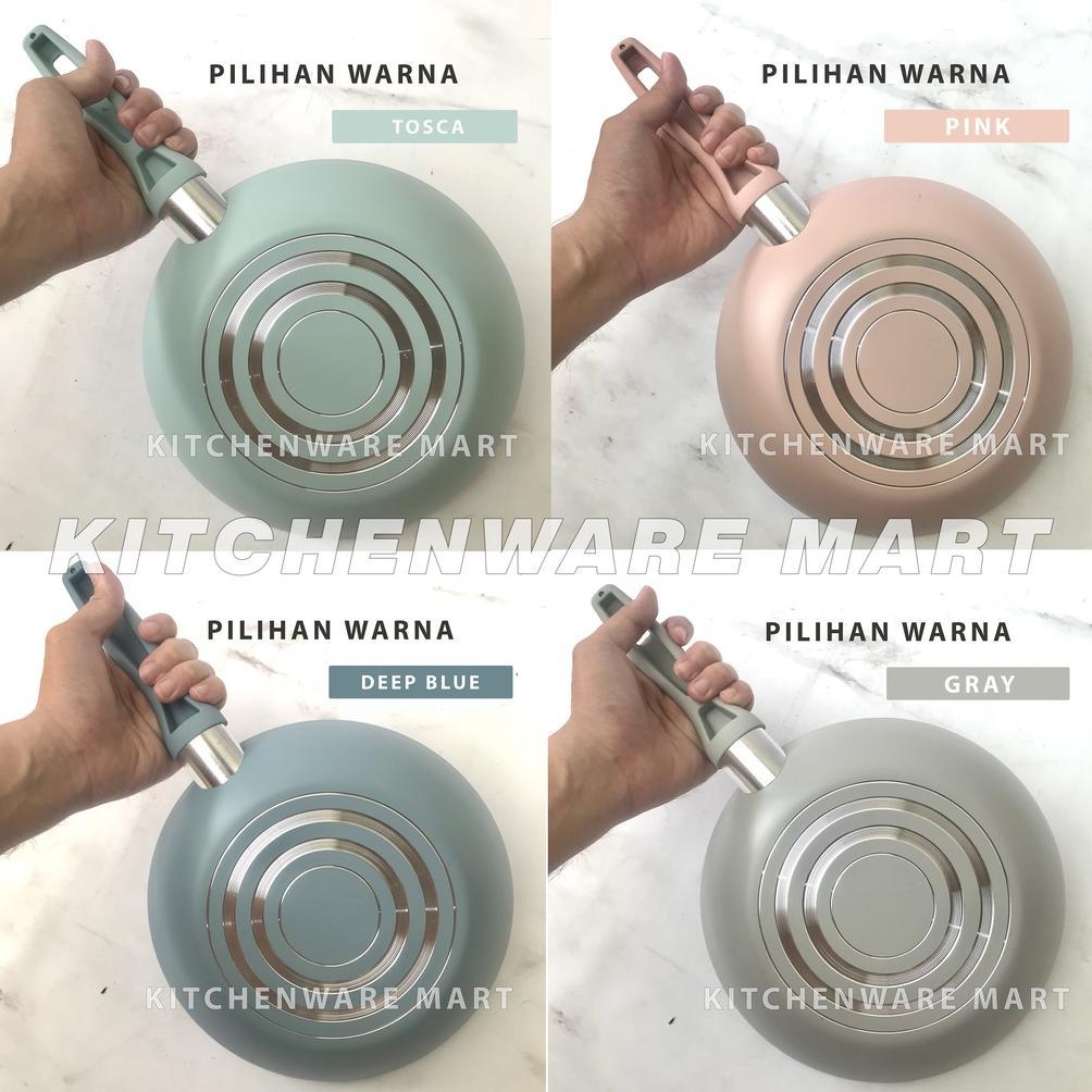 FREE ONGKIR FRY PAN KERAMIK IWATANI ANTI LENGKET WAJAN CERAMIC COATING PREMIUM WAJAN KERAMIK VIRAL T