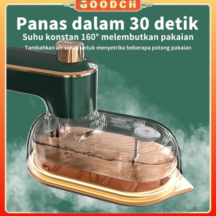 hot deals goodch setrika portable mini uap alat setrika genggam anti kerut, usb rechargeable, mudah 