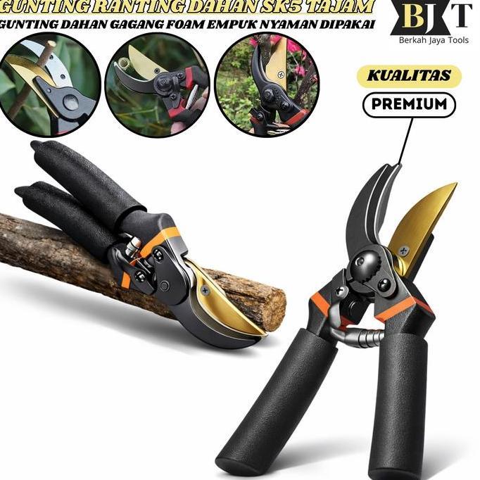 gunting dahan /gunting tanaman/gunting ranting/ranting bunga tanaman / pvc - gunting kebun & taman/g