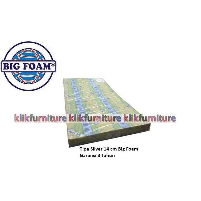 Kasur Busa (200x120x14 cm) Silver Bigfoam 3 Tahun