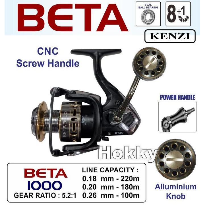 REEL KENZI BETA 1000 2000 3000 5000 6000 - 1000