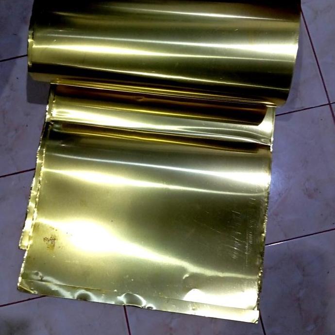 plat kuningan lembaran / plat kuningan tipis