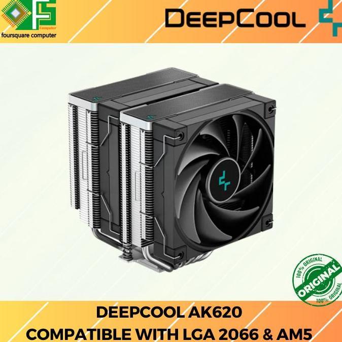 CPU Cooler Deepcool AK620 | HSF CPU Air Cooler