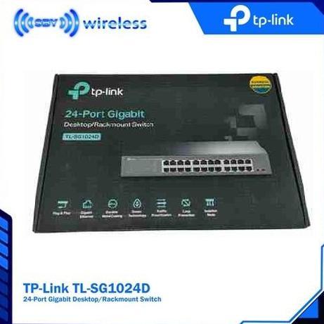 NEW TPLINK TL-SG1024D Switch Hub 24 Port Gigabit Unmanaged