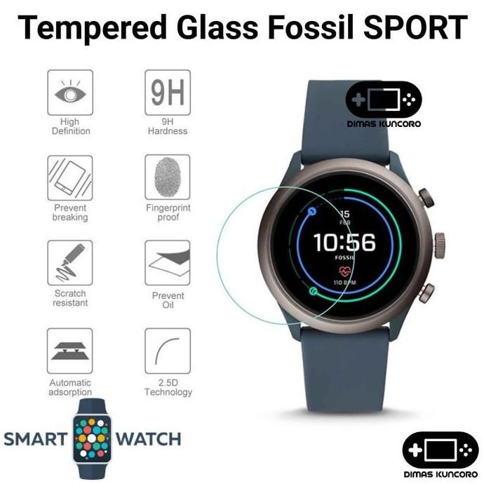 TERBARU|TERMURAH|BARU|PREMIUM|ORIGINAL|GARANSI|DISKON|PROMO TEMPERED GLASS FOSSIL SPORT ANTI GORES G