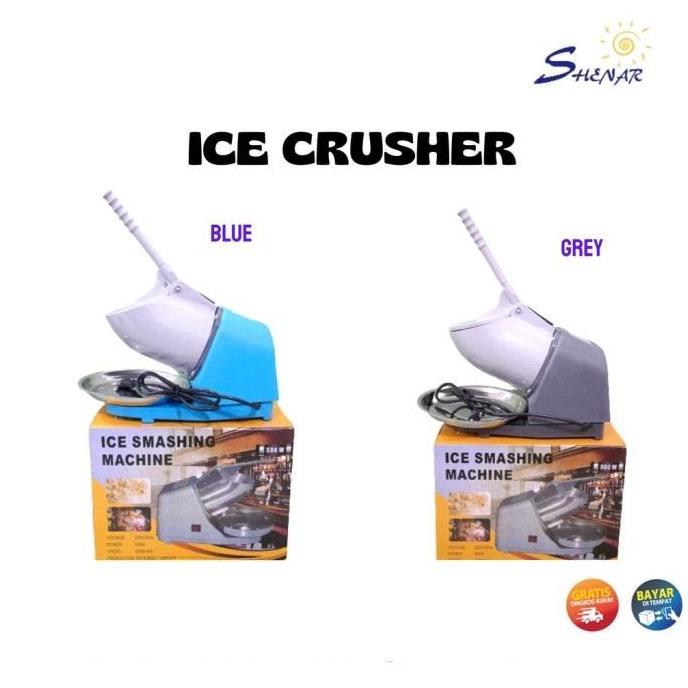 TERBARU - Mesin Serut Es / Ice Crusher Shenar Alat Serutan Es Listrik / Penghancur Es