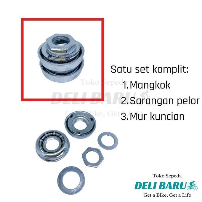 Pacific Kom gear gir langsung BB parts sepeda BMX ukuran 20 inch