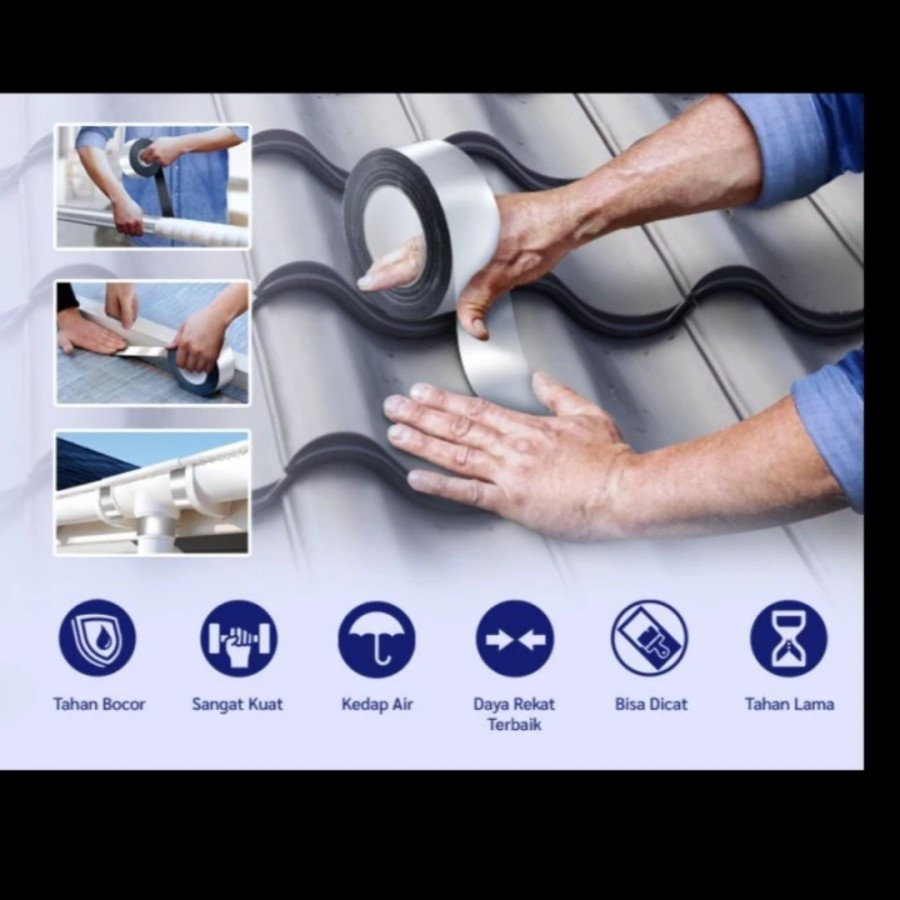 Lakban Anti Bocor No Drop Tape Isolasi Flinkote Seal Band