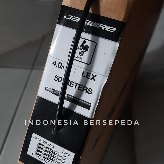 Ready Shifter Cable Jagwire LEX Original 4mm - Kabel Shifter Plus End Cap