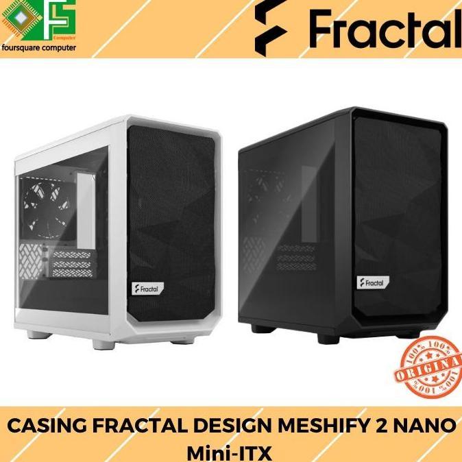 PC Casing Fractal Design Meshify 2 Nano Mini-ITX | Case PC Mini ITX