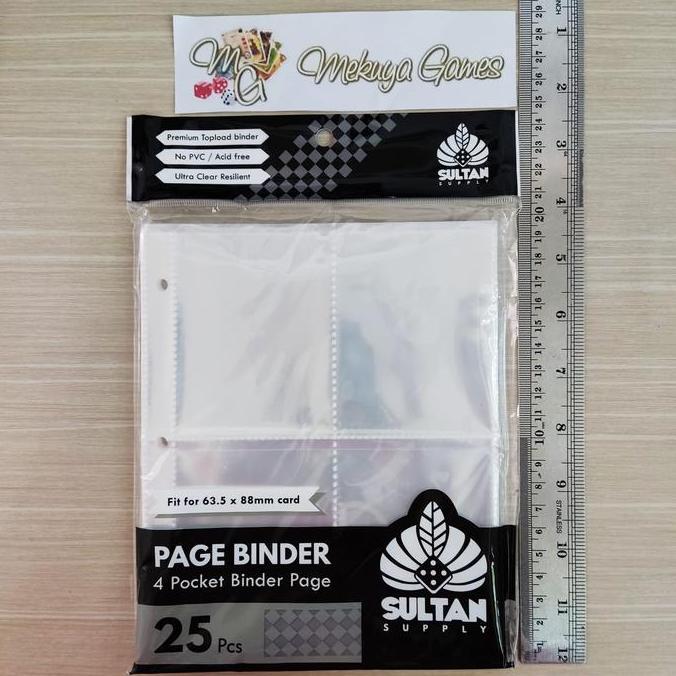 Ready Sultan 8p A5 Sleeve 4p Page Binder 67x92mm 2R Pokemon Sport KPop Photo